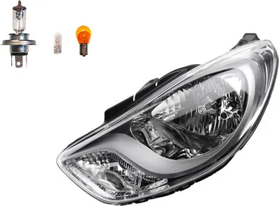 Produktbild von Scheinwerfer passend für Hyundai i10 02/2011- Links + Leuchtmittel 921010X120 921100X120 Johns