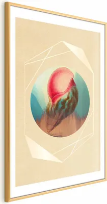 Produktbild von Posterpapier Poster - Shell 21x30 cm Abstrakt n-A-0849-ao-a