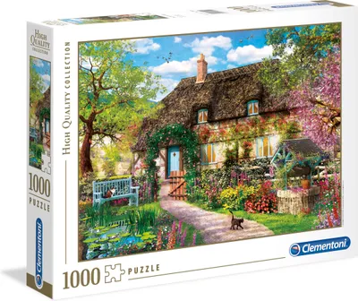 Produktbild von Clementoni The Old Cottage, 1000 Stück(e), Landschaft, 10 Jahr(e)