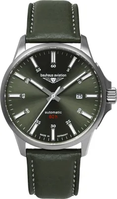 Produktbild von Bauhaus 2864-4 Herrenuhr Aviation Automatik Titanium 42mm 10ATM