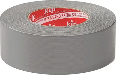 Zdjęcie produktu dla Kip Stone Tape Extra 326 srebrny dł. 50 m szer. 48 mm rl. 24 szt