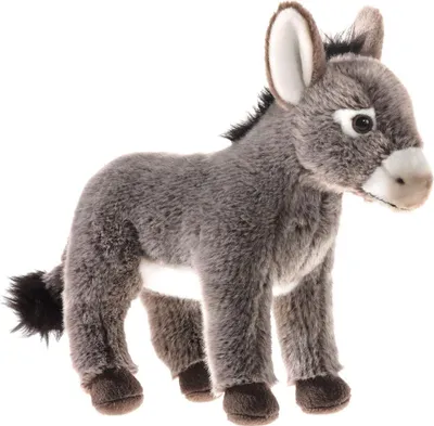 Produktbild von Heunec Plüsch Esel Kuscheltier - grau - 25 cm - Stofftier für Kinder