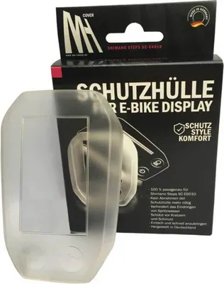 Immagine prodotto di MH Cover display e-bike copertura protettiva in silicone, trasparente, Shimano Steps SC-E6010