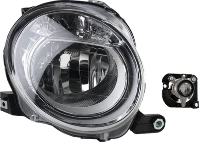 Immagine prodotto di Johns, faro alogeno principale adatto per Fiat 500 312 10/07- 06/15 H7 Re. + fendinebbia. 51787491 51822888 51786773