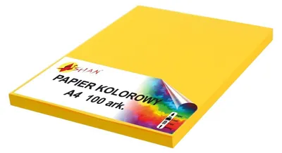 Produktbild von Farbpapier A4 80g sonnengelb 100 Blatt