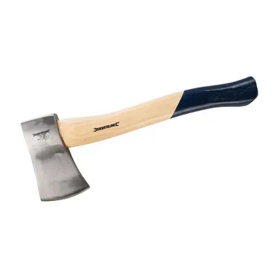 Produktbild von Silverline Handbeil Spaltbeil Axt 680g mit Hartholzstiel Garten Holz Spaltaxt
