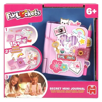 Produktbild von Jumbo FunLockets - Geheimes Mini - Tagebuch, Kind, Mehrfarbig, Mädchen, China, 6 Jahr(e), 6 Jahr(e)