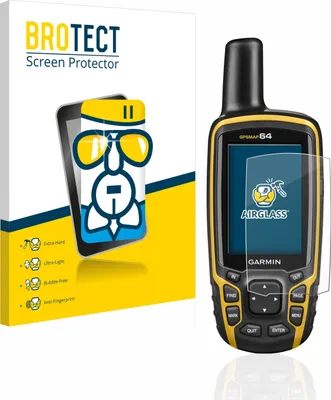 Produktbild von BROTECT Schutzglas für Garmin GPSMAP 64 Schutzfolie Panzer Folie Glas Display Schutz klar