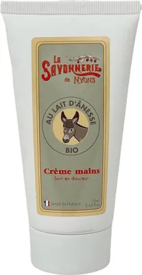 Produktbild von La Savonnerie De Nyons BIO Handcreme mit Eselsmilch Crème Mains au lait d'ânesse 75ml