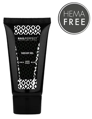 Obrázek produktu pro NailPerfect Sqeasy Gel Snow White 60gr