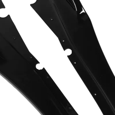 Image de 1 paire de jupes latérales arrière pour pare-chocs, pièces de rechange pour Infiniti Q50 2018 à 2023