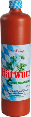 Produktbild von Dr. Rauch Bärwurz urbayrischer klarer Wurzelschnaps Tonkrug 700ml