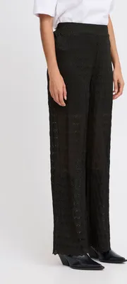 Image de b.young BYRUBI Pantalon pour femmes Pantalon en tissu coupe ample