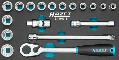 Produktbild von HAZET 163-191/18, 18 Stück(e)