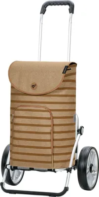 Produktbild von Andersen SHOPPER MANUFAKTUR Einkaufstrolley Royal Shopper Eske Brown beige 107cm