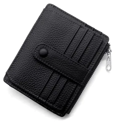 Immagine prodotto di Portafoglio per carte di credito con blocco RFID - Nero, taglia L