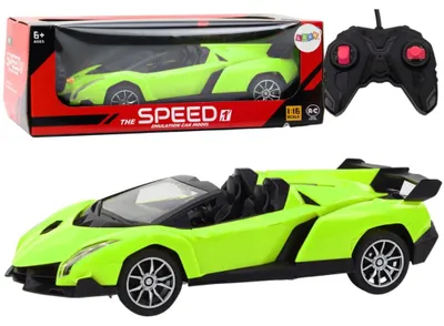 Zdjęcie produktu dla Auto Samochód Sportowy Zdalnie Sterowany RC 1:18 Zielony