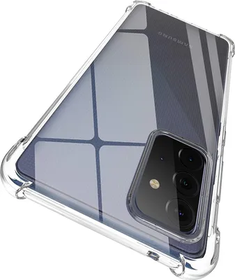 Produktbild von Hülle für Samsung Galaxy A72 - Stoßfeste Transparent Handyhülle Kratzfest Schutzhülle Ultra Dünn Phonillico®