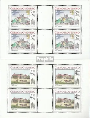 Produktbild von Briefmarken Tschechoslowakei 1981 Mi 2622-2623 Kleinbögen (kompl.Ausg.) postfrisch Preßburg