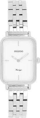 Produktbild von Oozoo Armbanduhr silber Metall Vintage Series Damen Analog-Quarzuhr UOC20416