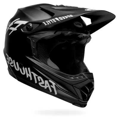 Produktbild von Fahrradhelm Full-9 Fusion MIPS Matte Schwarz/Weiß Fasthouse XS