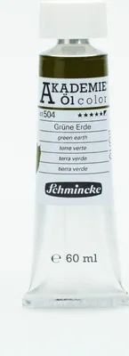 Produktbild von Schmincke 60ml AKADEMIE Öl color Gruene Erde Öl 41 504 011
