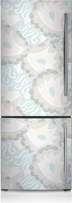 Produktbild von Magnete Küche Kühlschrank Kühlschrankmagnete 60x190 cm - Pastellblumen