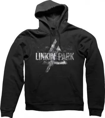 Produktbild von Linkin Park - Kapuzenpullover Logo für Herren/Damen Uni RO8640 (M) (Schwarz)