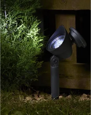 Immagine prodotto di Lampada solare da giardino Prima SMART GARDEN, 3 lumen, fascio direzionale, confezione da 4, 36,8 x 15 x 9 cm