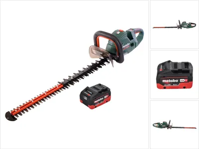 Produktbild von Metabo HS 18 LTX BL 65 Akku Heckenschere 18 V 60 cm Brushless + 1x Akku 8,0 Ah - ohne Ladegerät