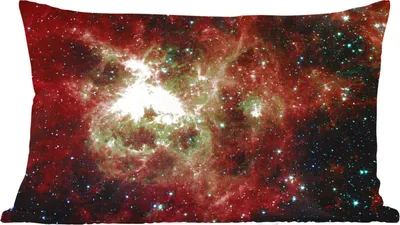 Produktbild von MuchoWow® Zierkissen Sofakissen Wohnzimmer Dekokissen 50x30 cm Tarantelnebel - Wohnzimmerdekoration - Polster mit Photo