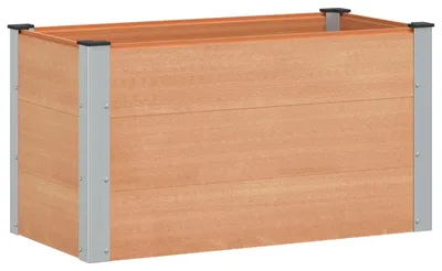 Produktbild von vidaXL Hochbeet Braun 100 x 50 x 54 cm