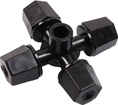 Produktbild von Nebeldüse 4-Auslass-Nebeldüse für Tropfschlauch Bewässerungsystem Sprinkler