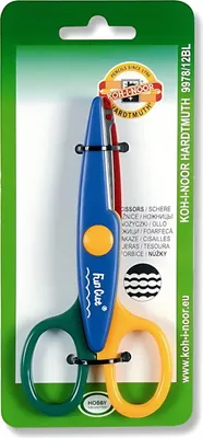 Produktbild von Schere Zacken- Konturenschere " Welle / Halbkreis "