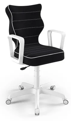 Zdjęcie produktu dla Krzesło Wzrostowe Dla Dzieci I Młodzieży, Ergonomiczne Krzesło Do Biurka, Dla Osób O Wzroście 146-176 Cm, Model Weiss Jasmine 01