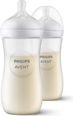 Produktbild von Philips AVENT Natural Response SCY906/02 Babyflasche 330ml, schnelle Durchflussrate