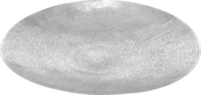 Produktbild von Gilde Schale rund Craquele silber, mit Aufhängung H= 6,0 cm Ø 43,5 cm 23766