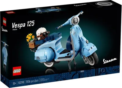Produktbild von LEGO Creator Expert Vespa 125, Bausatz, 18 Jahr(e), Kunststoff, 1107 Stück(e), 1,44 kg