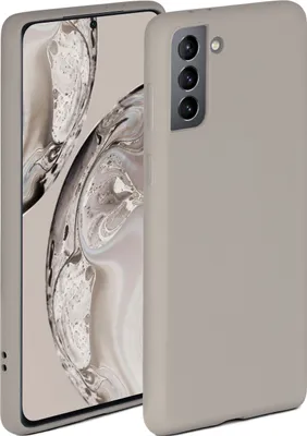 Produktbild von Soft-Case für Samsung Galaxy S21, Farbe:Taupe