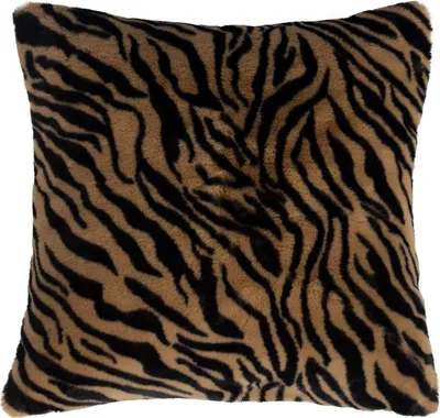 Image de Zoeppritz Basis Reborn Tiger caramel cushion cover 820 100% Polyester, reverse: 100% Coton 50x50 710360 caramel 50x50 (710360 | 4051244542586)