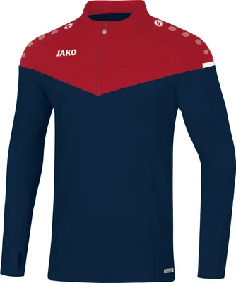 Produktbild von JAKO Uni Ziptop Champ 2.0, Farbe:marine/chili rot, Größe:M