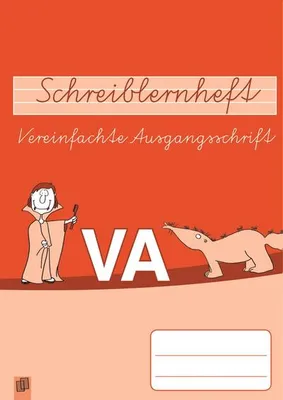 Obrázok produktu pre Schreiblernheft Vereinfachte Ausgangsschrift