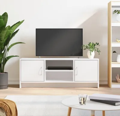 Produktbild von vidaXL TV Schrank Weiß 102x30x37,5 cm Holzwerkstoff - TV-Schrank - TV-Schränke - TV-Möbel - TV-Ständer