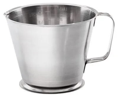 Produktbild von Messkanne aus Edelstahl, 0,5 Liter