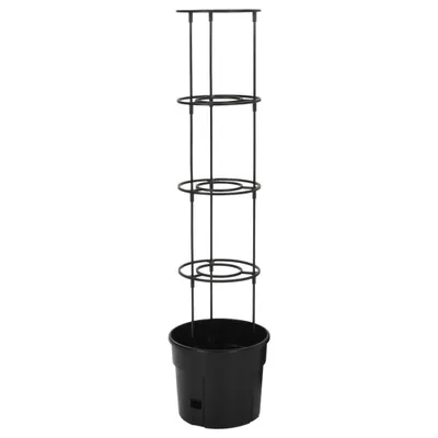 Produktbild von "im Sonderangebot" Tomatentopf Anthrazit Ø29,5x115 cm Polypropylen - NeuMöbel4047979