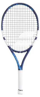 Produktbild von Babolat Drive Junior 25 Strung, Blau, Weiß, Graphit, 645 cm², 31,5 cm, 16 x 17, 635 mm