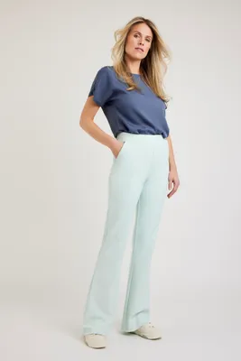 Image de Pantalon Corel Boa Flare   Bleu - Grande taille 42