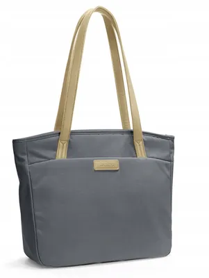 Immagine prodotto di Laptop TomToc Lady / Tote Bag / Borsa da donna / Borsa da donna per laptop da 14 pollici grigio-blu