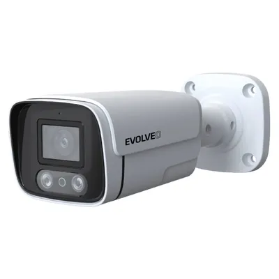 Zdjęcie produktu dla Evolveo Detective POE8, Kamera bezpieczeństwa IP, Zewnętrzna, Przewodowa, Ściana, Czarny, Biały, Kula (kształt)