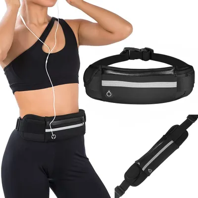 Obrázek produktu pro Verk 14370 Sportovní ledvinka na běhání černá
